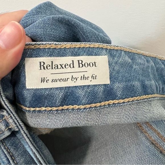 Torrid Relaxed Boot Light Wash Distressed Jeans - Picture 7 of 7